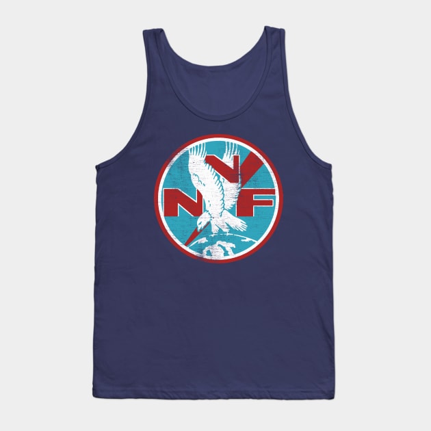 Never Not Funny - Retro American Airlines Tank Top by Never Not Funny